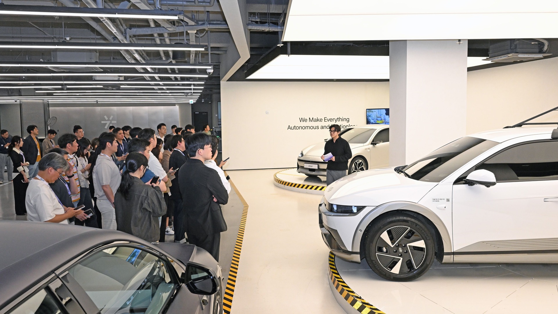 IONIQ 5 d'essai au Vehicle Workshop de 42dot