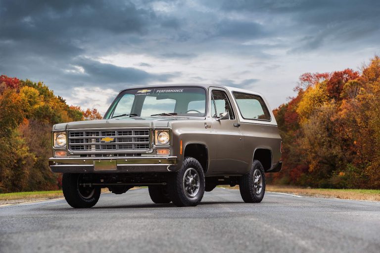 GM présente le Chevrolet K5 Blazer-E 1977