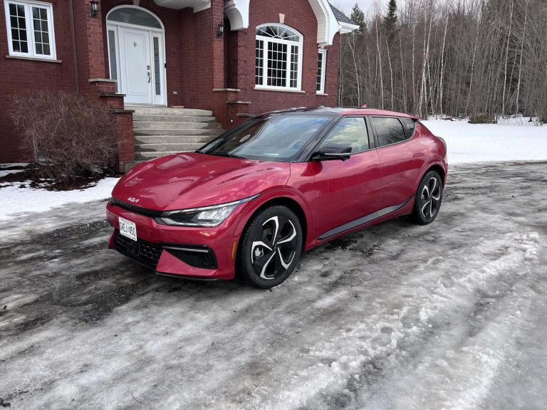Essai routier Kia EV6 2022