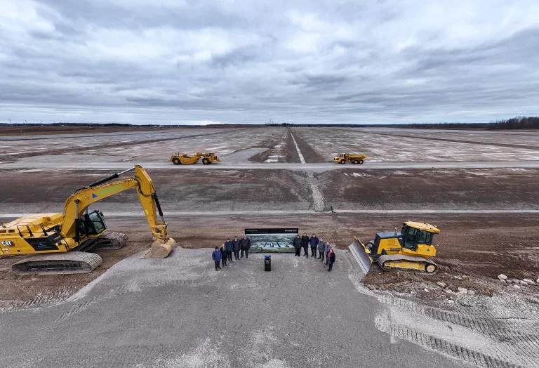 L’usine de batteries PowerCo Ontarienne de Volkswagen termine la première phase