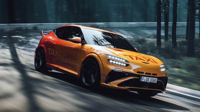 Genesis ajoute le GV60 Magma à l’expérience Track Taxi du Nürburgring