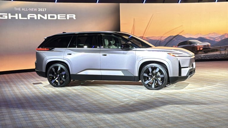 Le Toyota Highlander 2027 dévoilé avec une motorisation 100% électrique