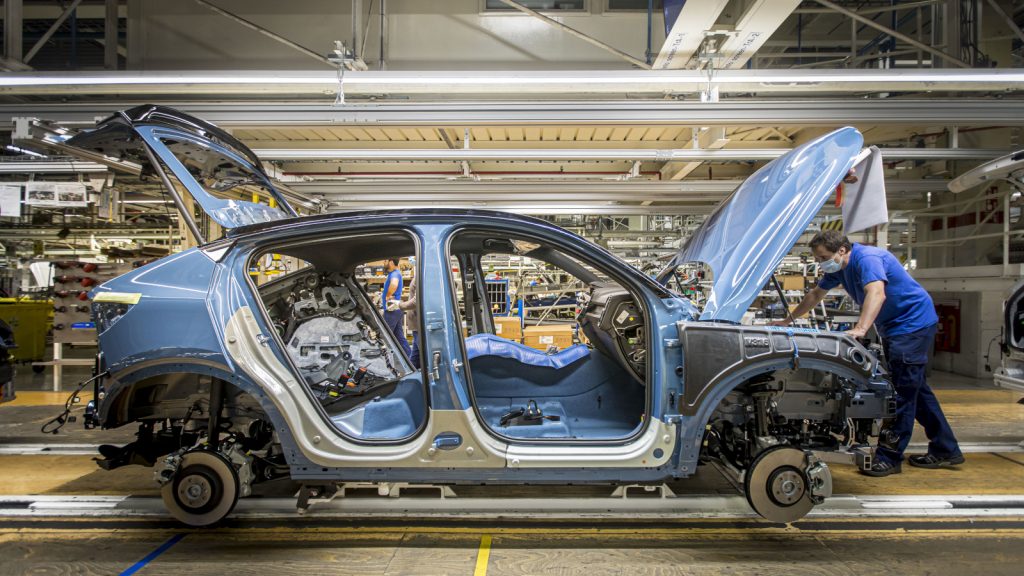 Volvo Cars starts production of C40 Recharge in Ghent, Belgium