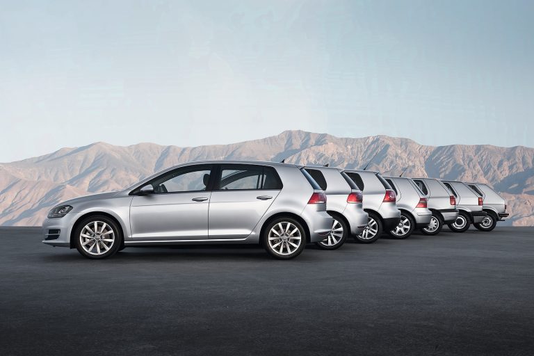 La Volkswagen Golf a 45 ans!