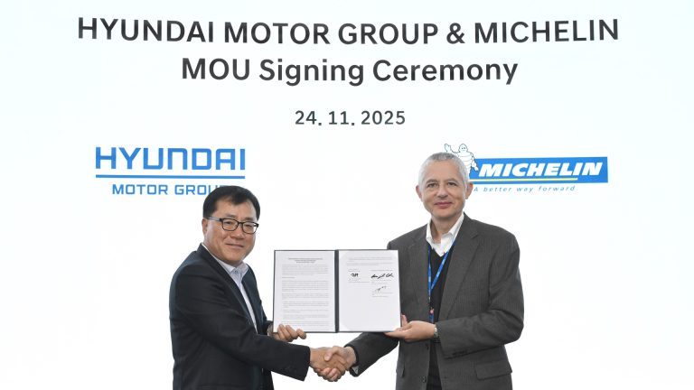 Hyundai et Michelin prolongent leur partenariat pour faire progresser les technologies de pneus pour VÉ
