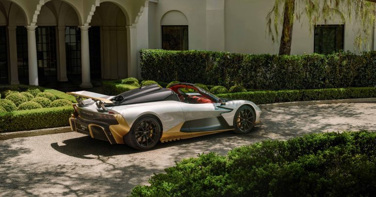 Aston Martin Valhalla Spider : 1 064 chevaux électrifiés à ciel ouvert