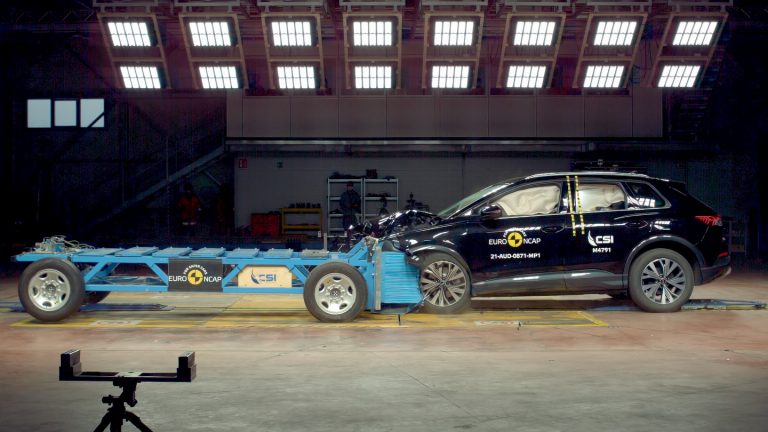 L’Audi Q4 e-tron reçoit une note cinq étoiles lors de tests de sécurité européens