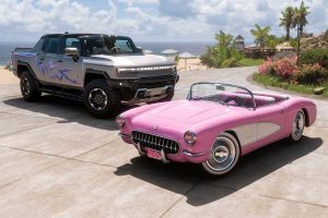 Chevrolet Corvette & GMC Hummer EV | Photo: Forza Horizon 5