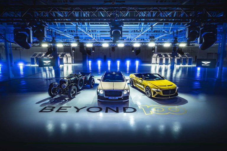 Toutes les Bentley seront électriques d’ici 2030