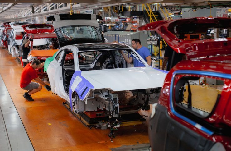 Assemblage de la Dodge Charger Daytona à Windsor | Photo: Stellantis