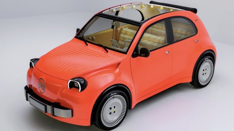La Citroën 2CV renaît sous forme électrique au Mondial de Paris