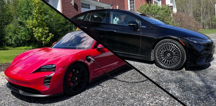 Porsche Taycan vs Mercedes-Benz EQS