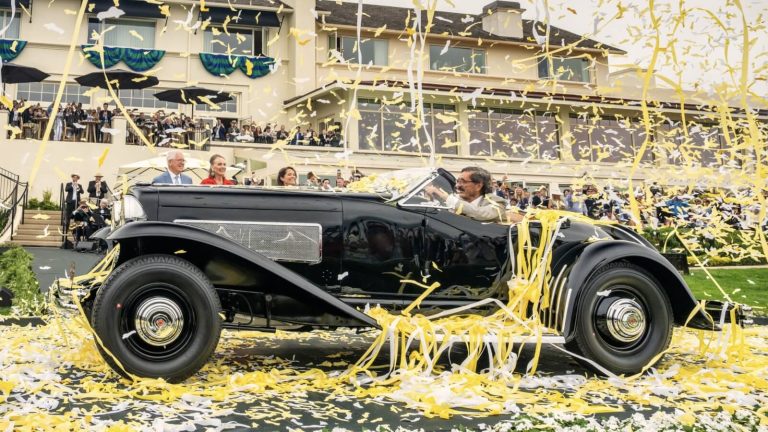 Une Duesenberg SSJ de 1935 couronnée au Concours d’Élégance de Pebble Beach