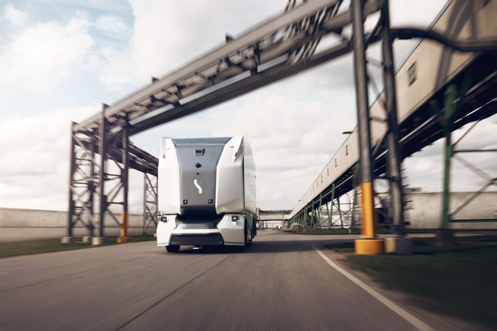 Camion-capsule Einride | Photo: Einride