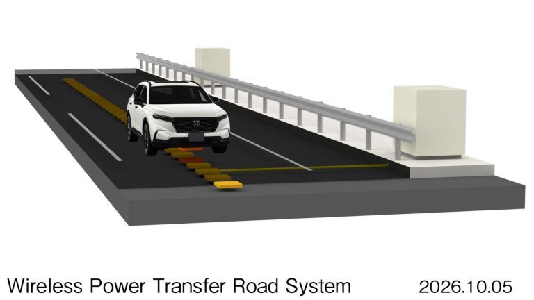 Honda testera la recharge sans fil des VE en déplacement sur des routes publiques