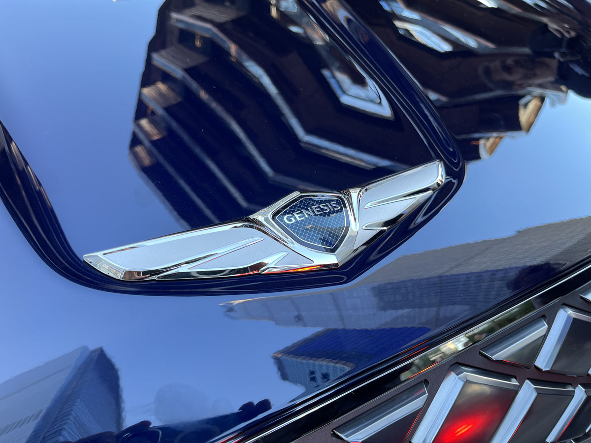 Genesis GV70 Électrifié 2024 | Crédit: Germain Goyer