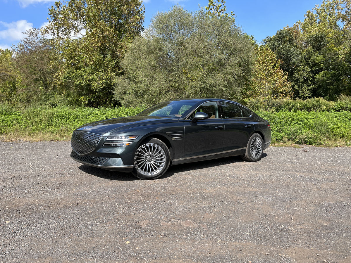 Genesis G80 Électrifiée 2023 | Crédit: Germain Goyer