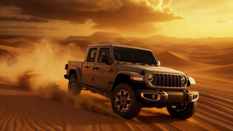 Jeep ajoute la version Sahara au Gladiator 2026