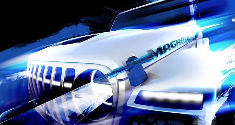 Le prototype électrique de Jeep s’appellera Magneto