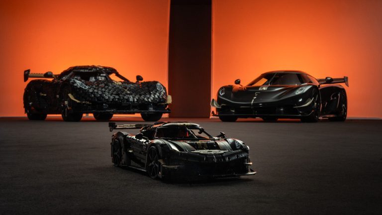 Une réplique pleine grandeur de la Koenigsegg Sadair’s Spear devient le Lego le plus rapide