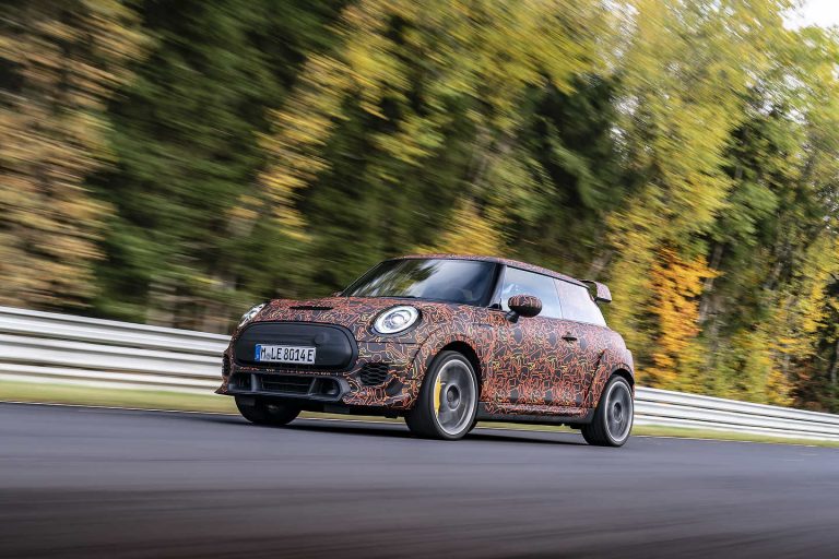 MINI travaille sur le développement de voitures électriques John Cooper Works