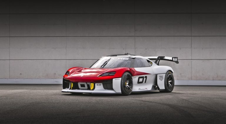 Le concept Porsche Mission R, un avant-goût de la prochaine Cayman