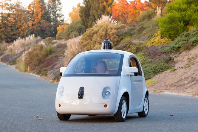Le prototype Google sur les routes publiques en 2015