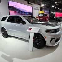 Dodge Durango SRT Hellcat Silver Bullet au Salon de l'Auto de Montréal 2025 | Photo: Anthony Lemonde
