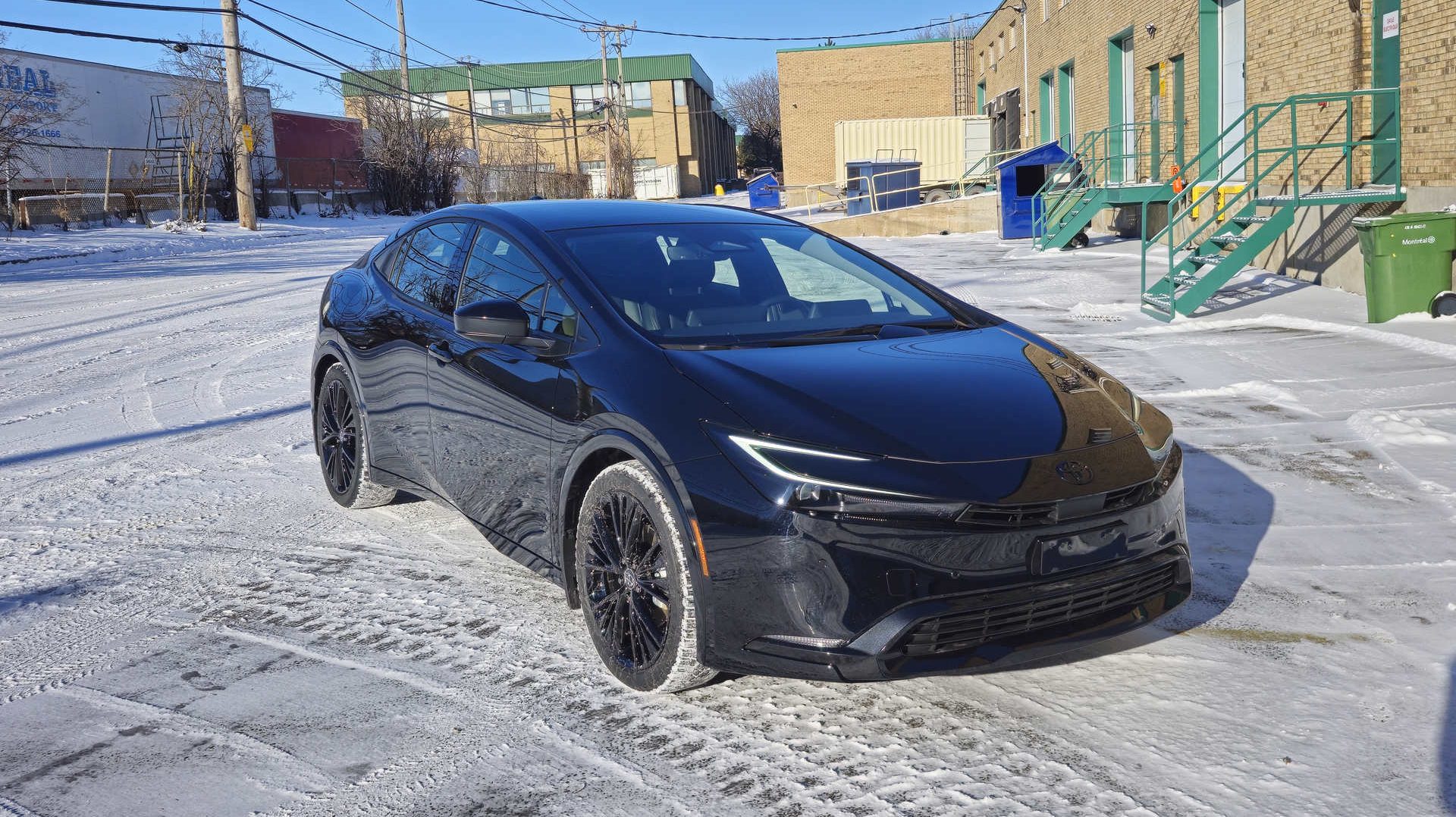 2026 Toyota Prius PHEV Nightshade | Photo: Anthony Lemonde