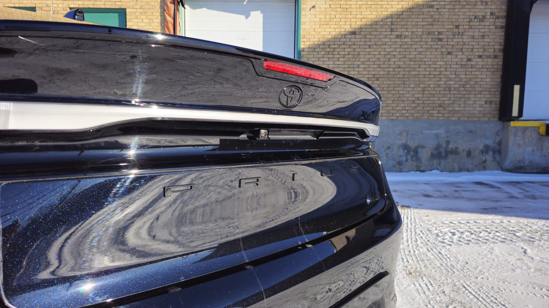 2026 Toyota Prius PHEV Nightshade | Photo: Anthony Lemonde