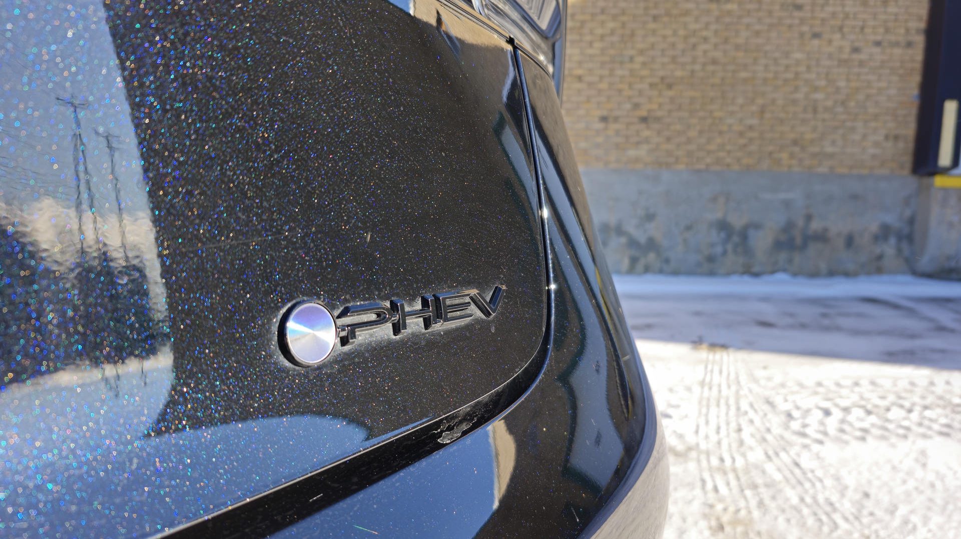2026 Toyota Prius PHEV Nightshade | Photo: Anthony Lemonde