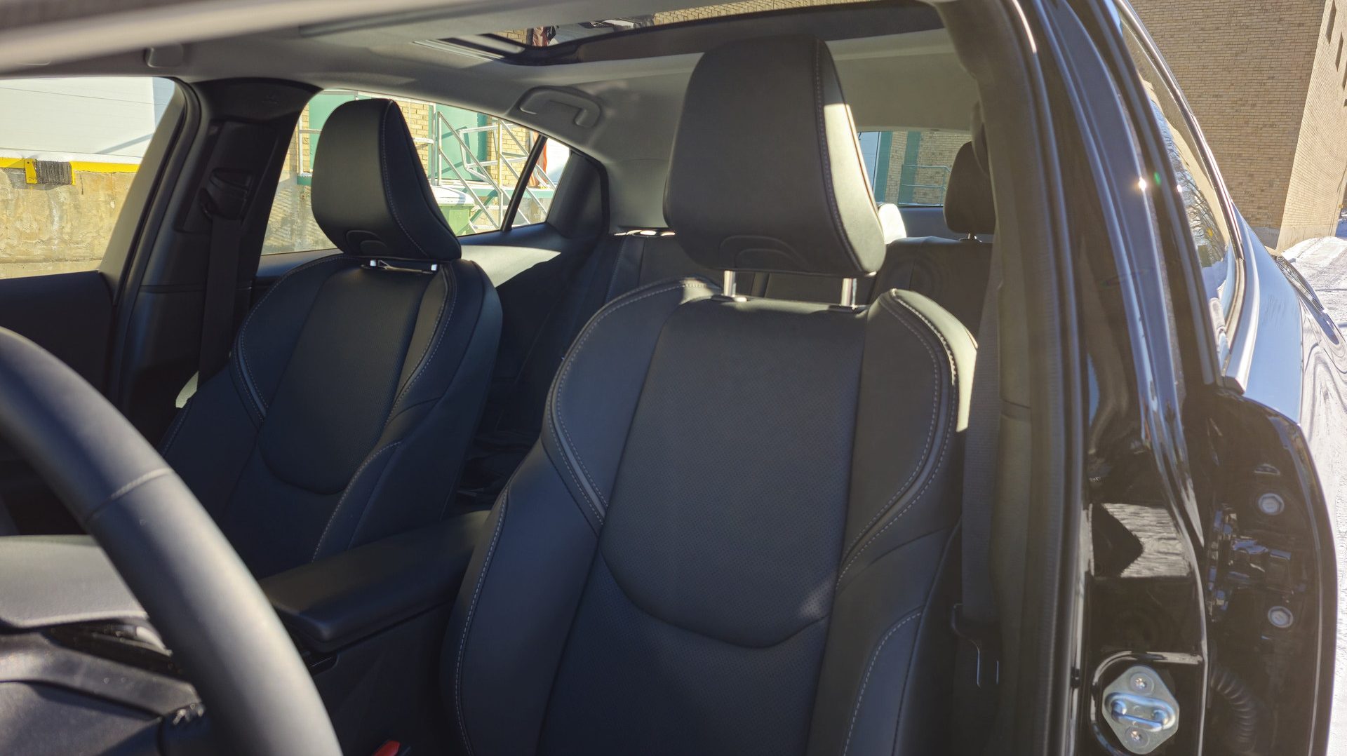 2026 Toyota Prius PHEV Nightshade | Photo: Anthony Lemonde