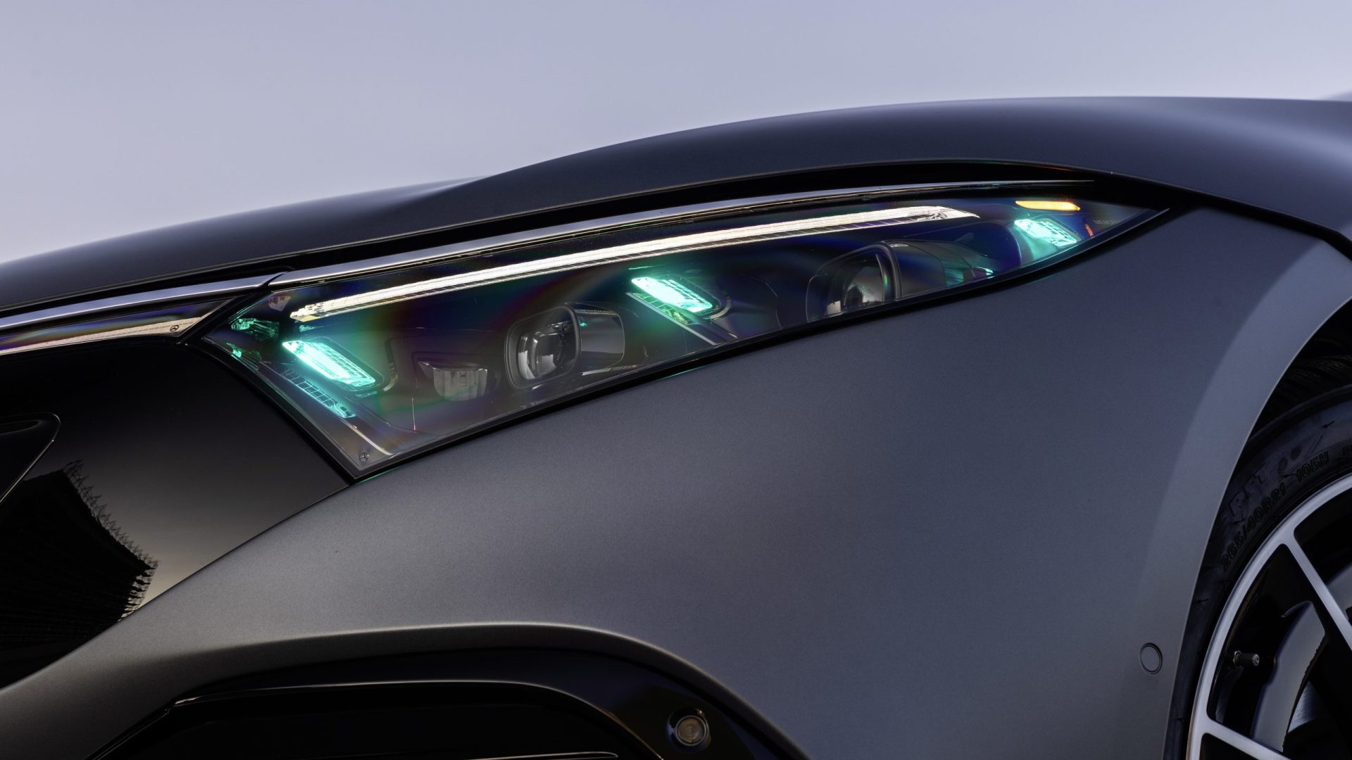 Une nouvelle couleur turquoise pour les véhicules autonomes | Photo : Mercedes-Benz