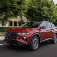Hyundai Tucson 2022 dans sa couleur de lancement. | Hyundai Canada