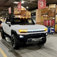 GMC Hummer EV au Salon International de l'Auto de Montréal | Crédit: Ecolo Auto GMC Hummer EV au Salon International de l'Auto de Montréal | Crédit: Ecolo Auto