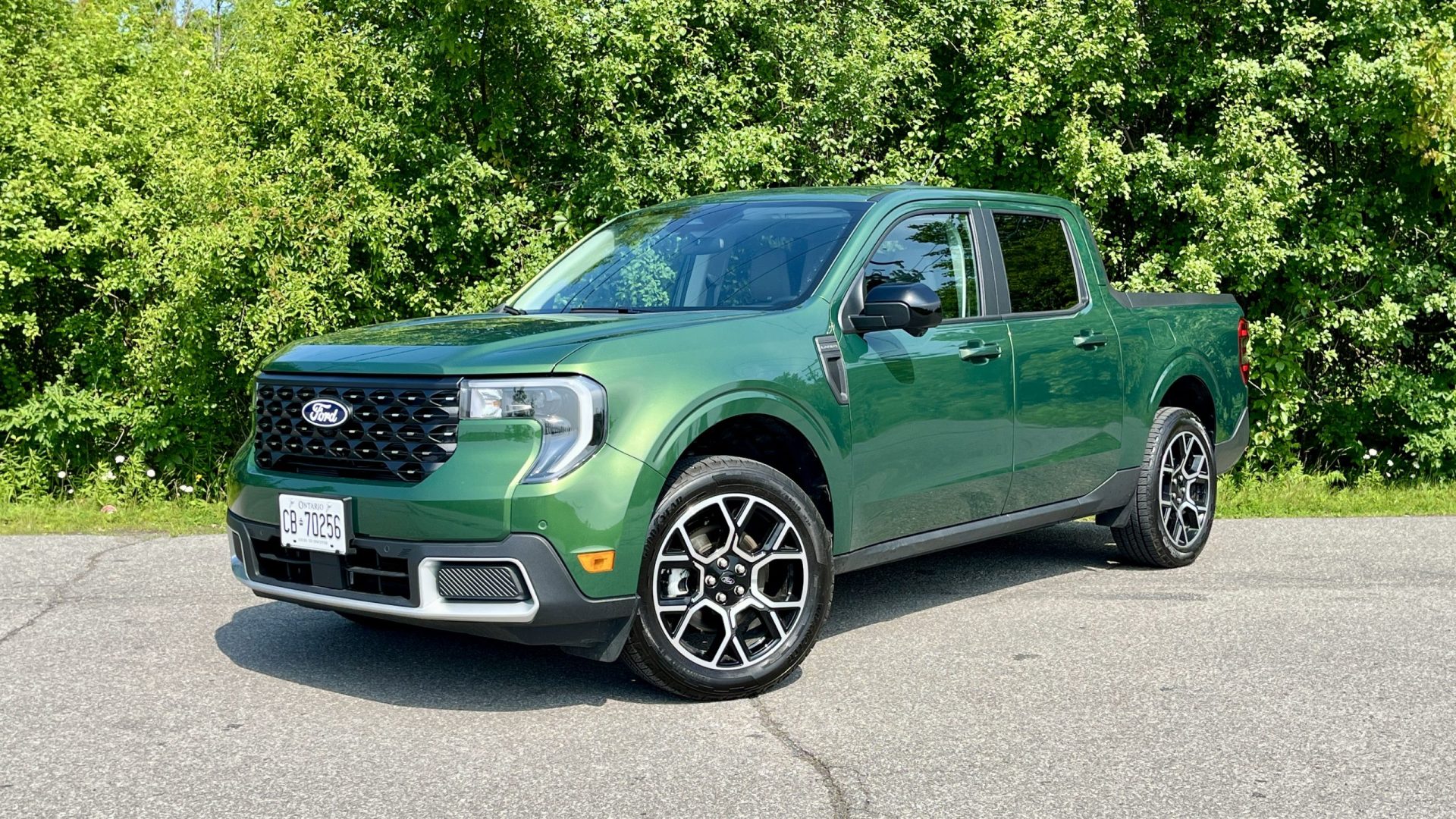 Ford Maverick Lariat hybride 2025 | Photo: Germain Goyer Ford Maverick Lariat hybride 2025 | Photo: Germain Goyer