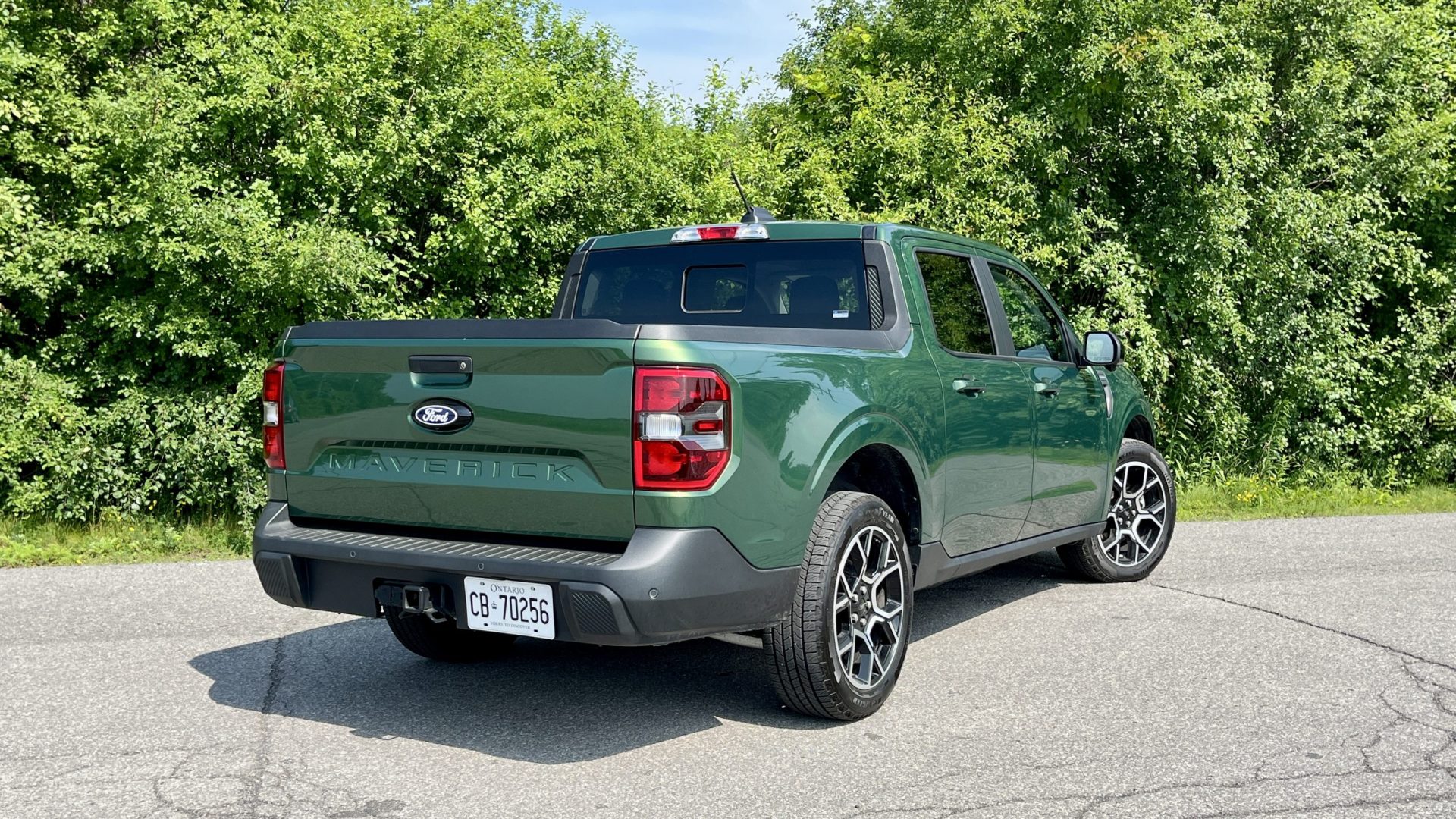 Ford Maverick Lariat hybride 2025 | Photo: Germain Goyer Ford Maverick Lariat hybride 2025 | Photo: Germain Goyer