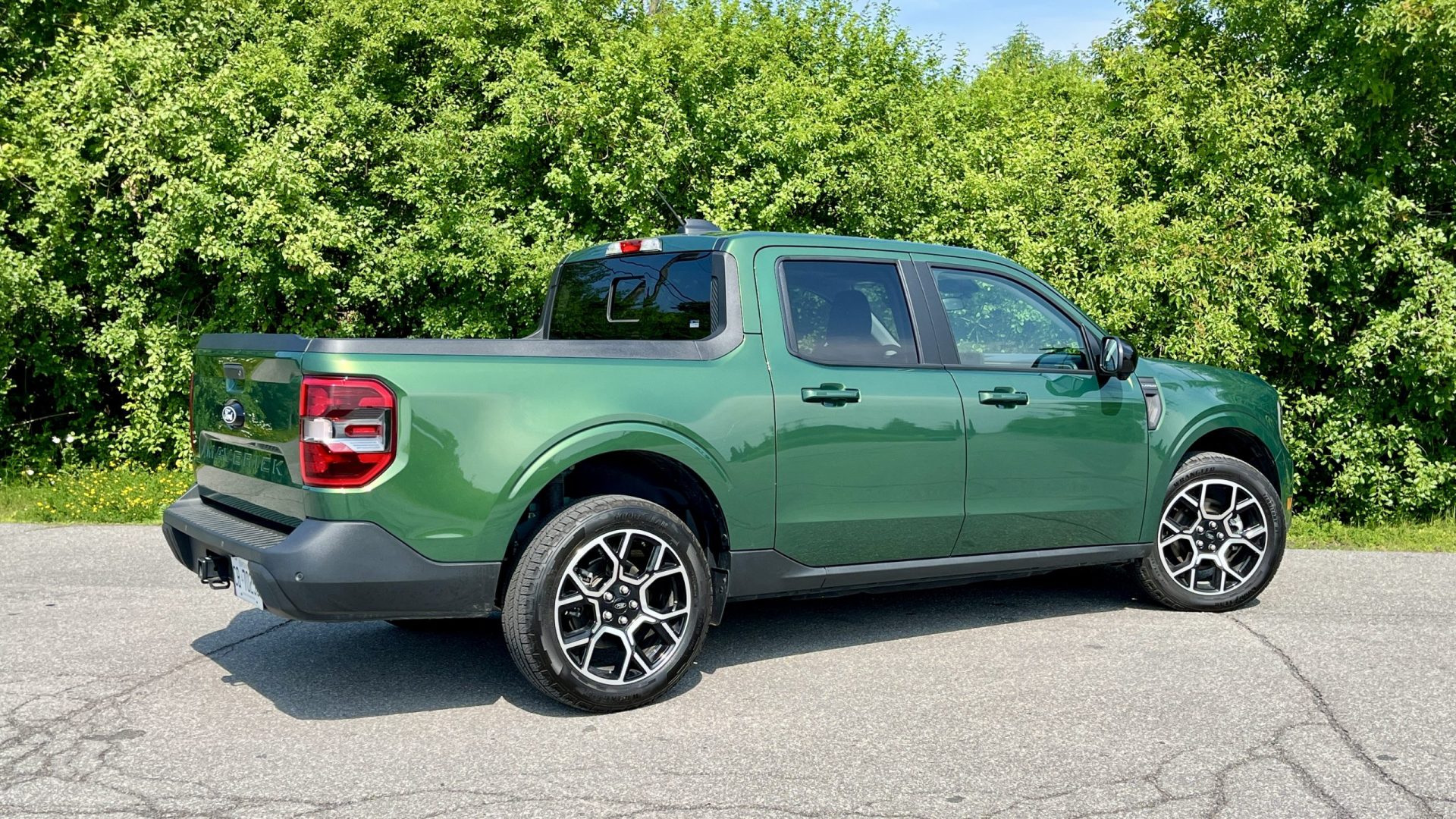 Ford Maverick Lariat hybride 2025 | Photo: Germain Goyer Ford Maverick Lariat hybride 2025 | Photo: Germain Goyer