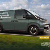 Kia PV5 Cargo GUINNESS WORLD RECORDS title/ 693.38 km on a single charge | Photo: Kia
