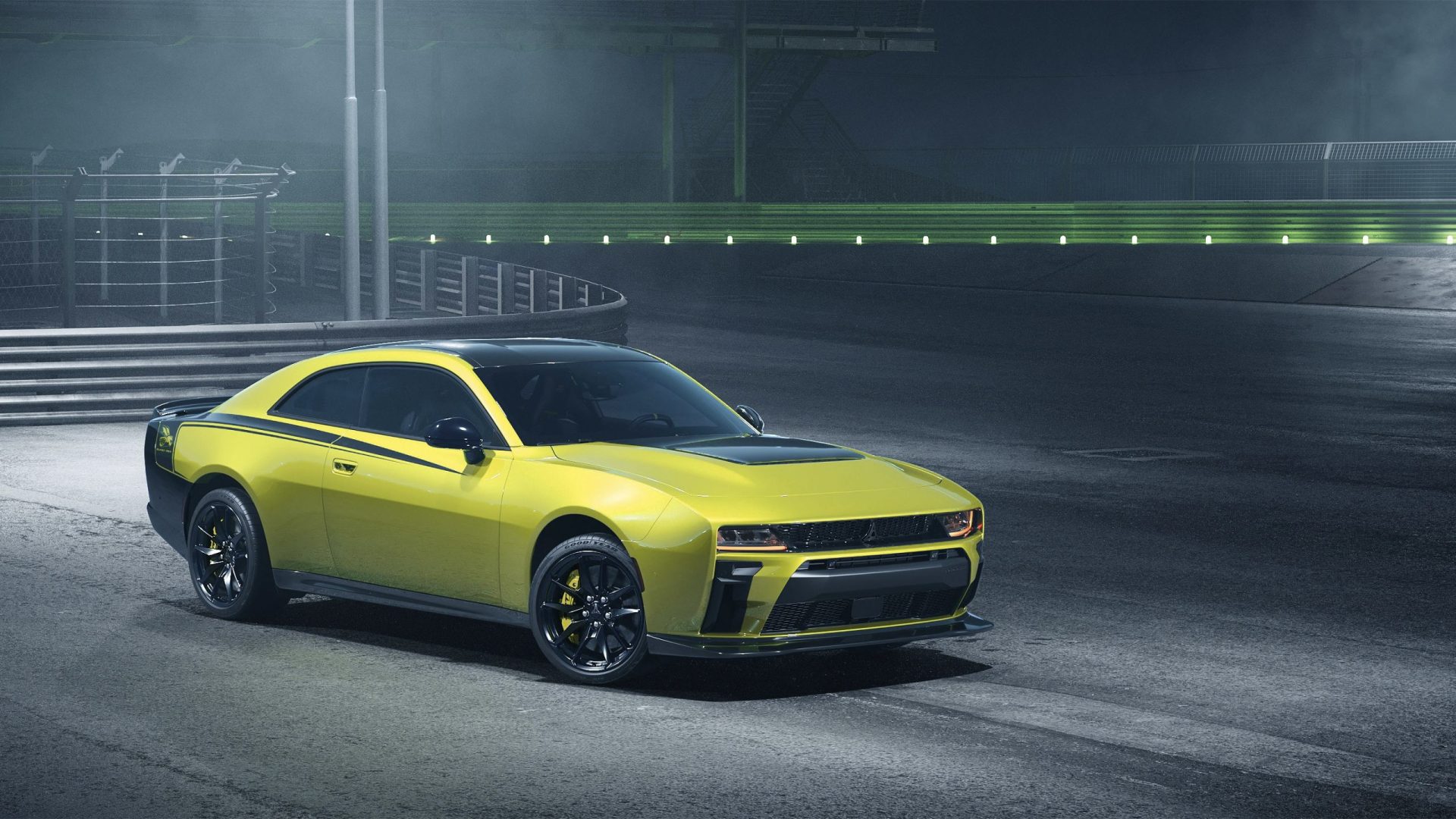 The new 2027 Dodge Charger Super Bee Launch Edition is a 600-horsepower evolution of the SIXPACK-powered Charger that creates the quickest, fastest and most powerful SIXPACK Charger — and the most powerful Dodge Super Bee — ever (shown in new Sucker Punch exterior color).