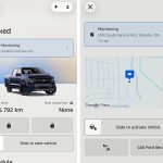 (En anglais) Captures d'écran de la fonction de sécurité l'appli mobile Ford | Ford Canada