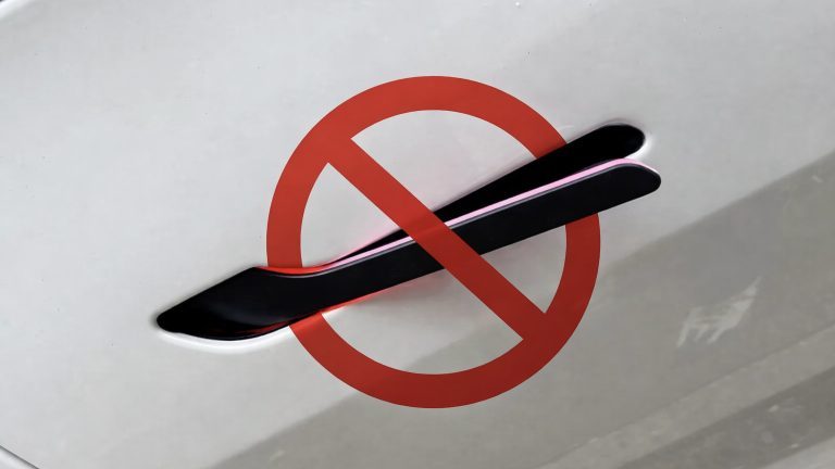 La Chine bannit les poignées de porte affleurantes sur les véhicules électriques