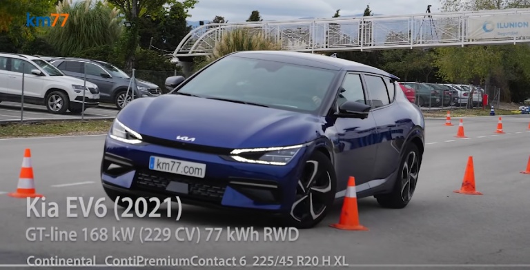 La Kia EV6 2021 a reçu des éloges dans le test de l’orignal