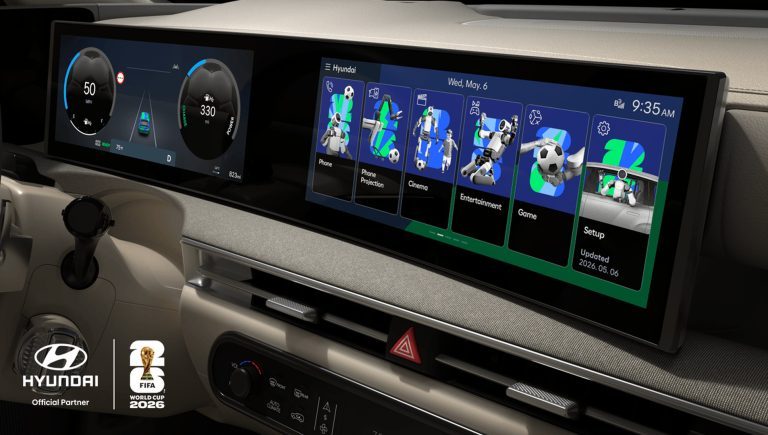 Hyundai célèbre la Coupe du Monde de la FIFA 2026 avec un thème de tableau de bord téléchargeable