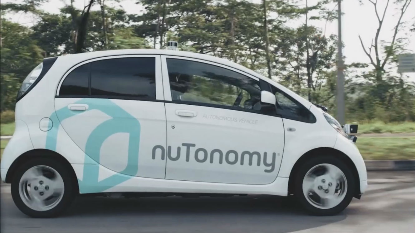 nutonomy taxi autonome