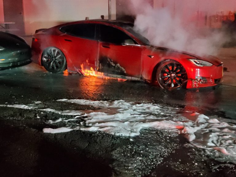 tesla fire 2