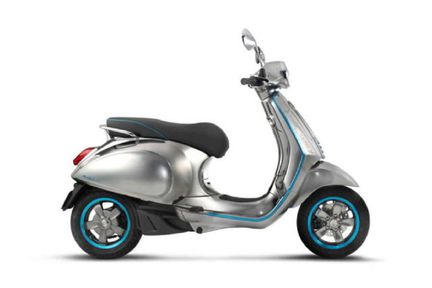 Vespa présente un scooter électrique